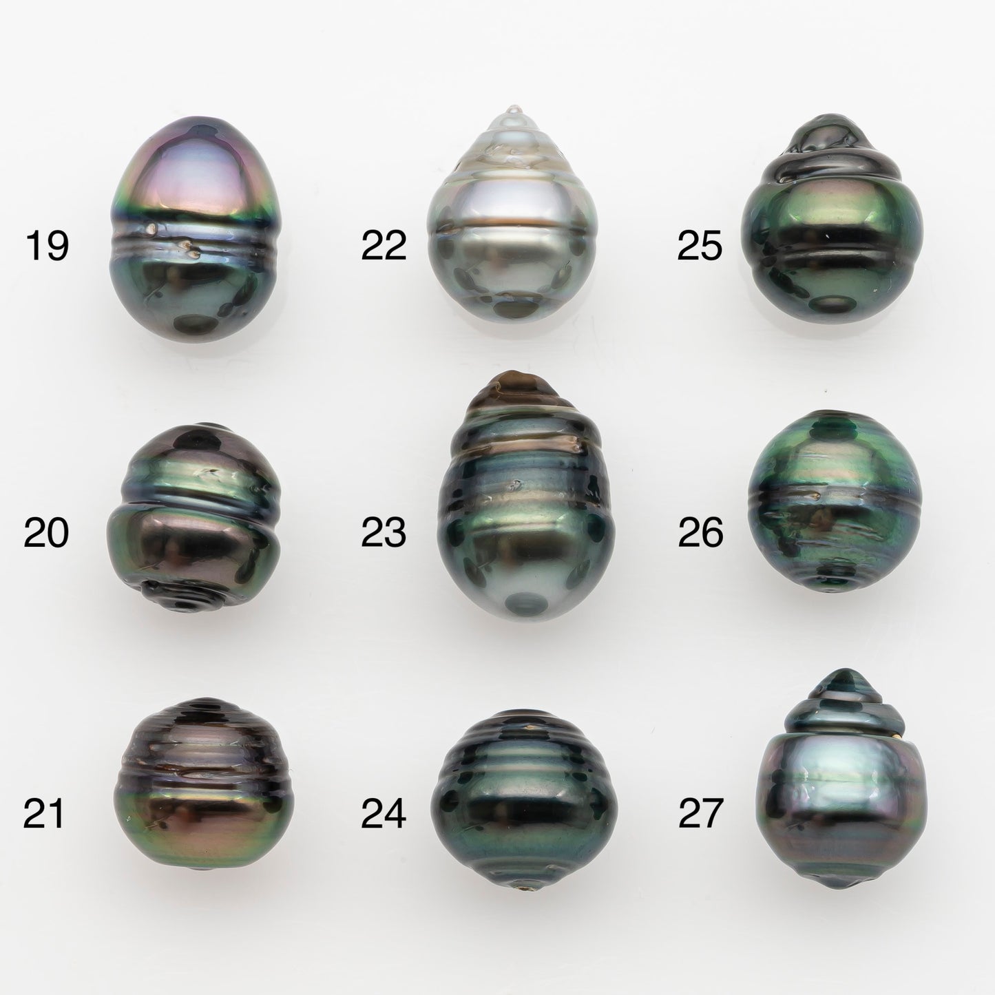 11-12mm Tahitian Pearl, Loose Undrilled with High Luster and for Jewelry Making, SKU # 2767TH