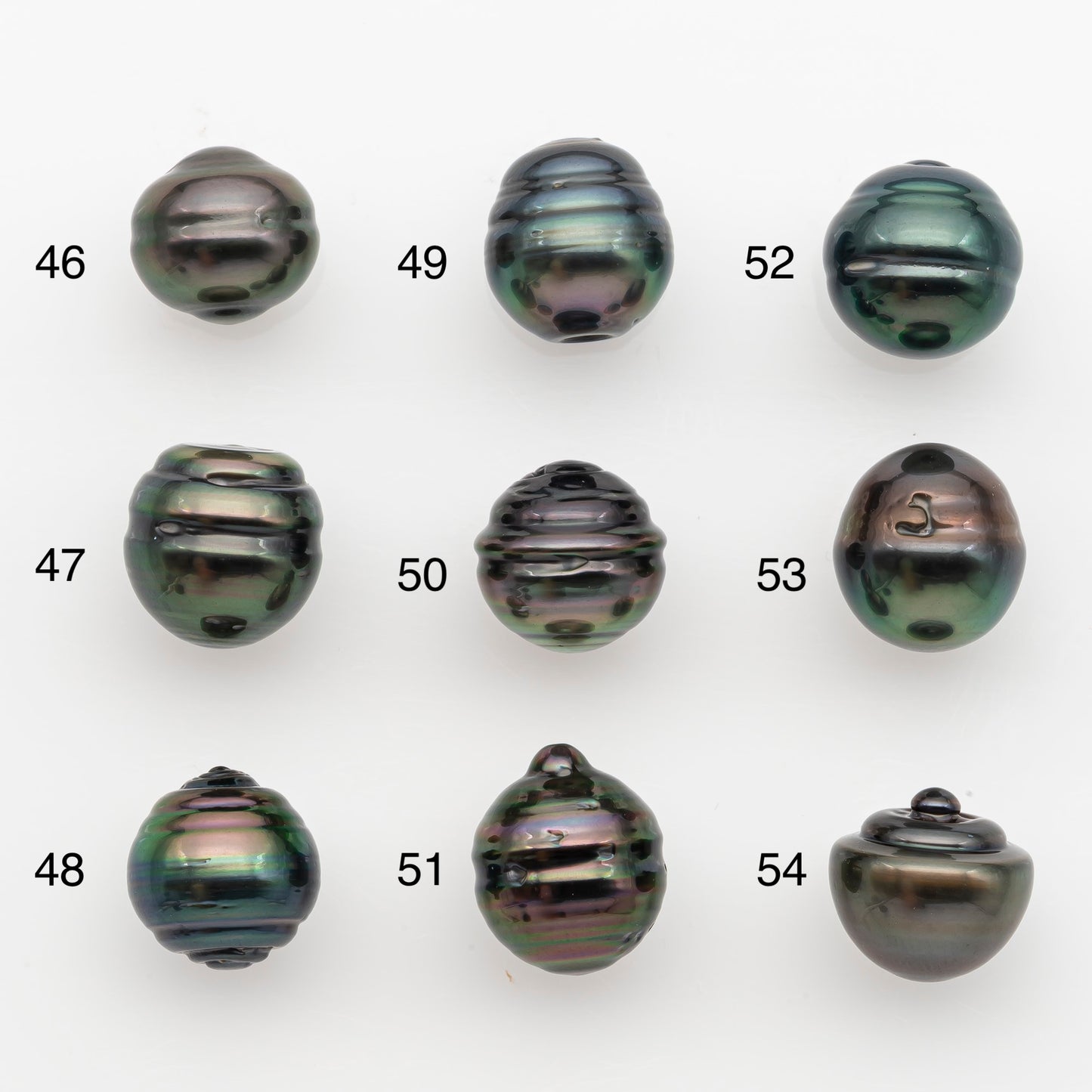 11-12mm Tahitian Pearl, Loose Undrilled with High Luster and for Jewelry Making, SKU # 2767TH