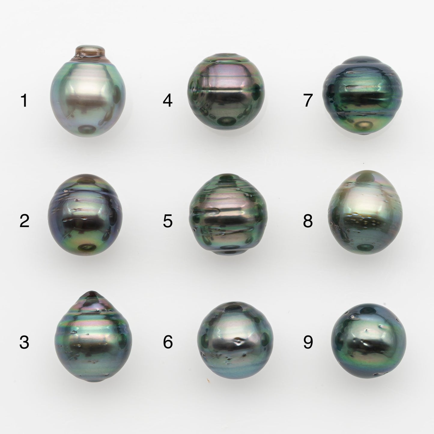 11-12mm Tahitian Pearl, Loose Undrilled with High Luster and for Jewelry Making, SKU # 2768TH