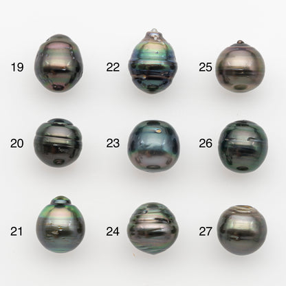 11-12mm Tahitian Pearl, Loose Undrilled with High Luster and for Jewelry Making, SKU # 2768TH