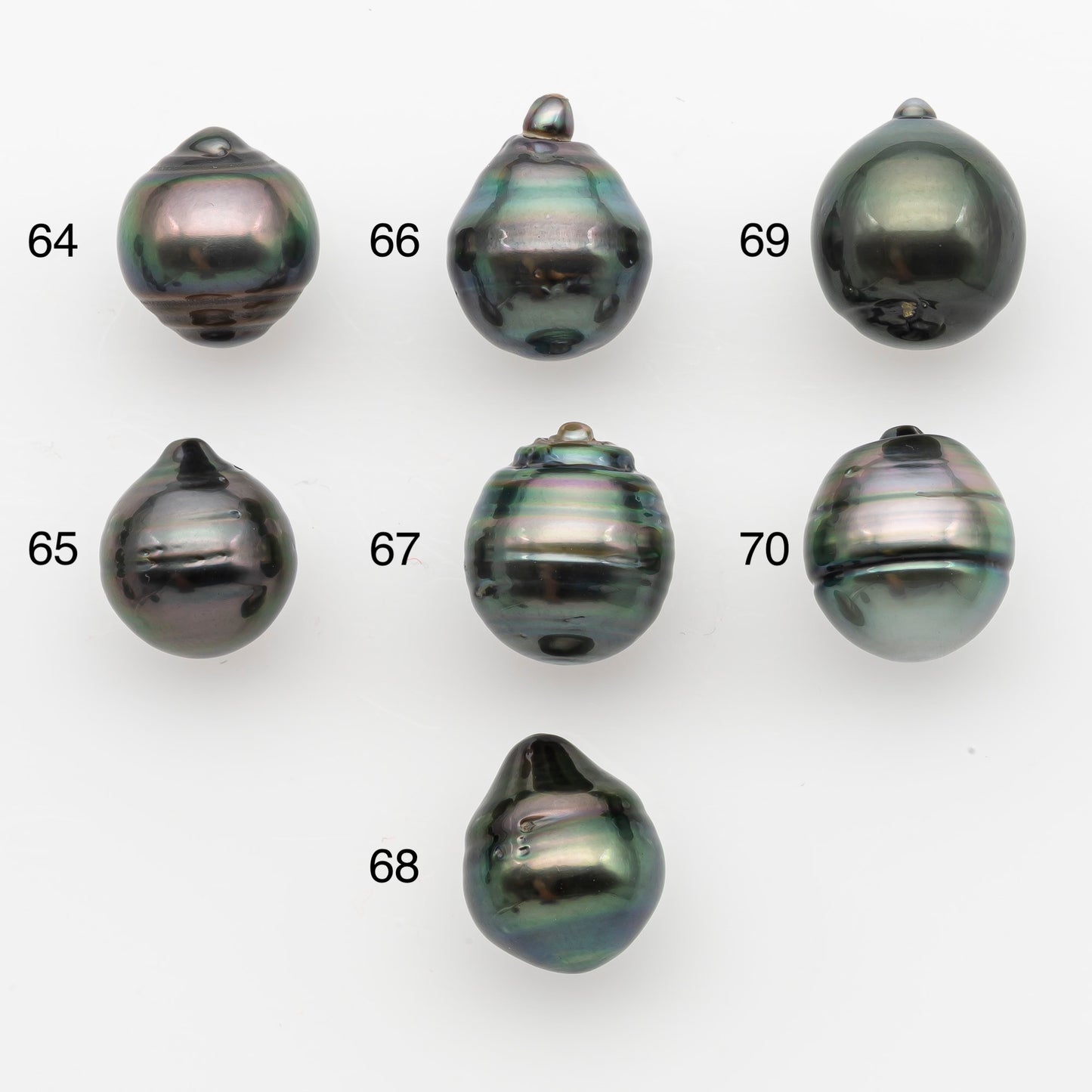 11-12mm Tahitian Pearl, Loose Undrilled with High Luster and for Jewelry Making, SKU # 2768TH
