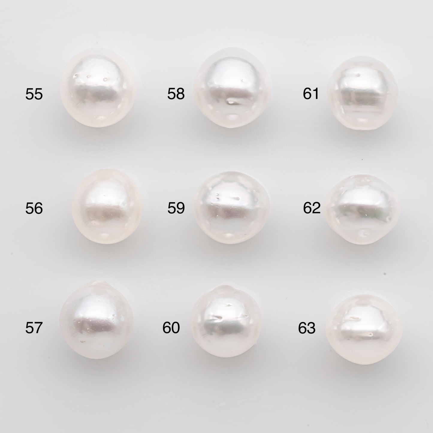 11-12mm White South Sea Pearl Drop Shape, Loose Undrilled Natural Color, SKU # 2777WS