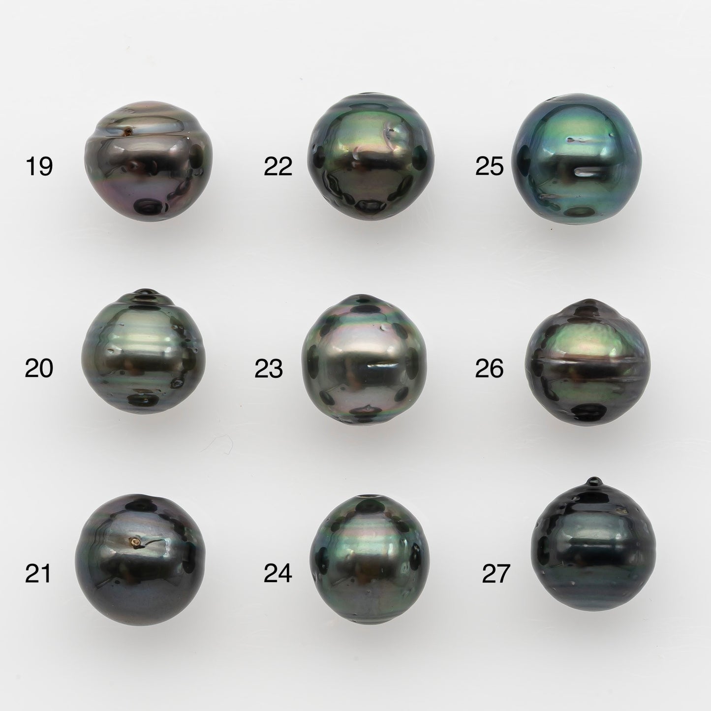 12-13mm Tahitian Pearl, Loose Undrilled with High Luster and for Jewelry Making, SKU # 2787TH
