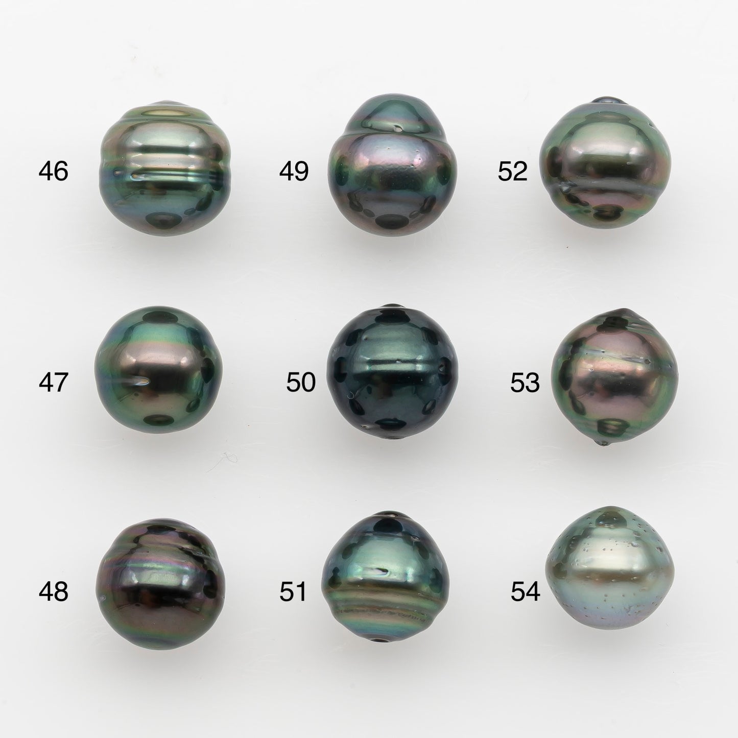 12-13mm Tahitian Pearl, Loose Undrilled with High Luster and for Jewelry Making, SKU # 2787TH