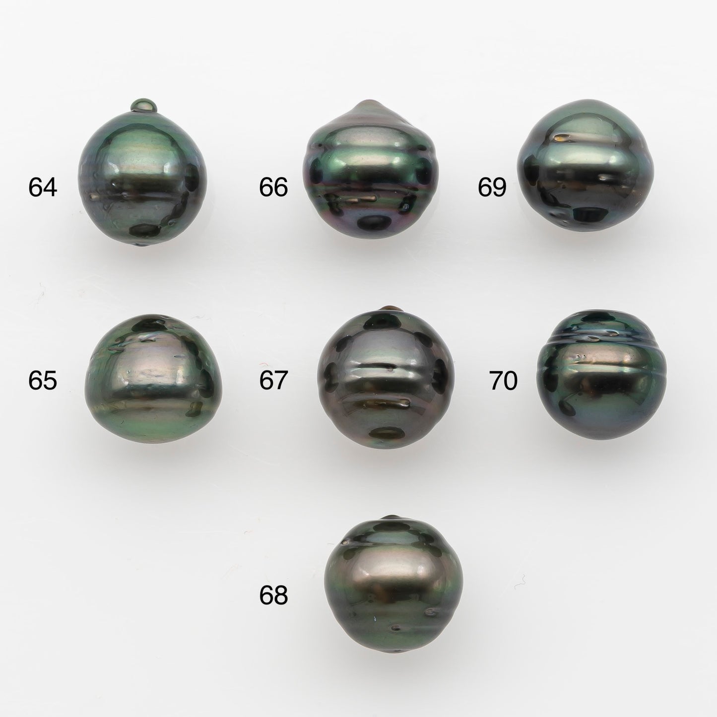 12-13mm Tahitian Pearl, Loose Undrilled with High Luster and for Jewelry Making, SKU # 2787TH