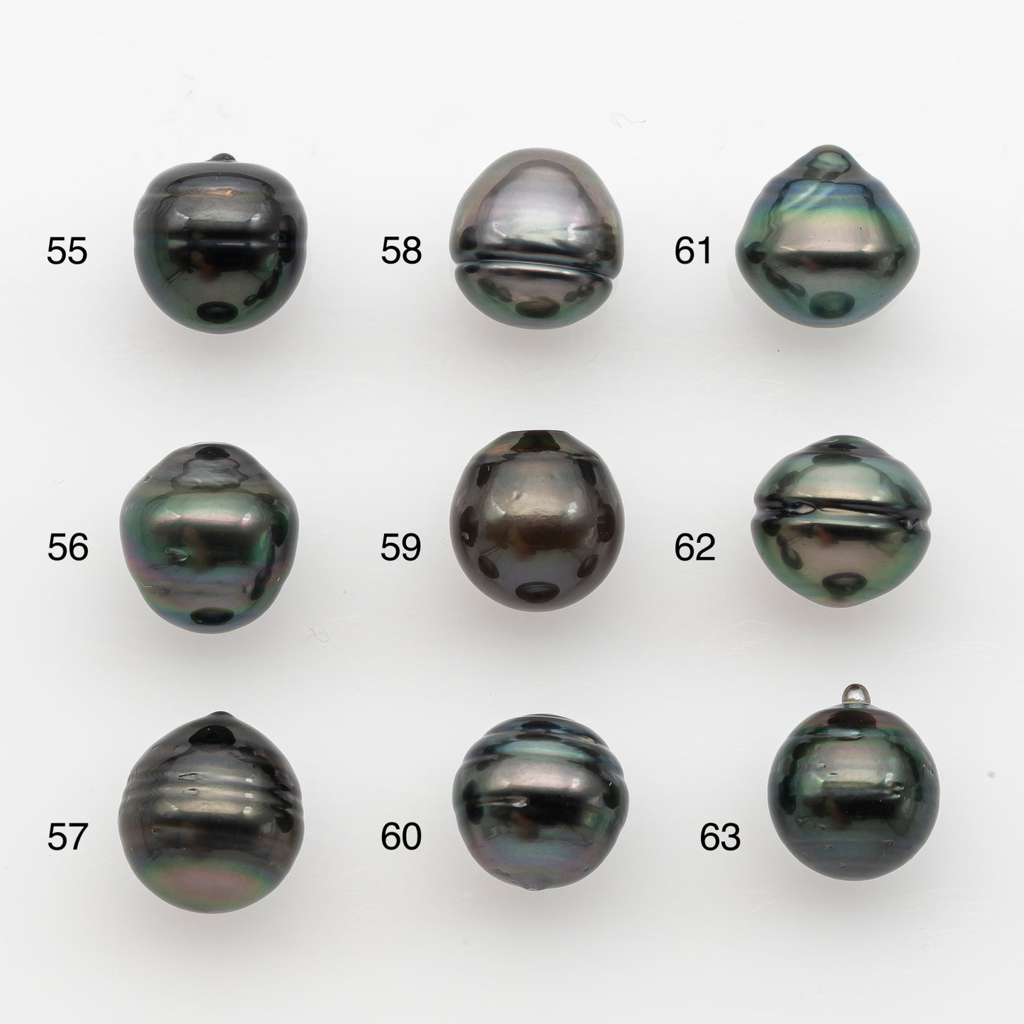 12-13mm Tahitian Pearl, Loose Undrilled with High Luster and for Jewelry Making, SKU # 2788TH