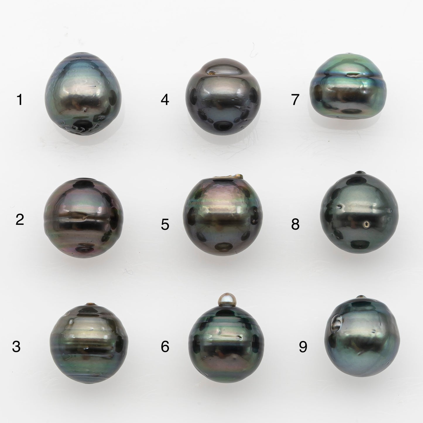 12-13mm Tahitian Pearl, Loose Undrilled with High Luster and for Jewelry Making, SKU # 2789TH