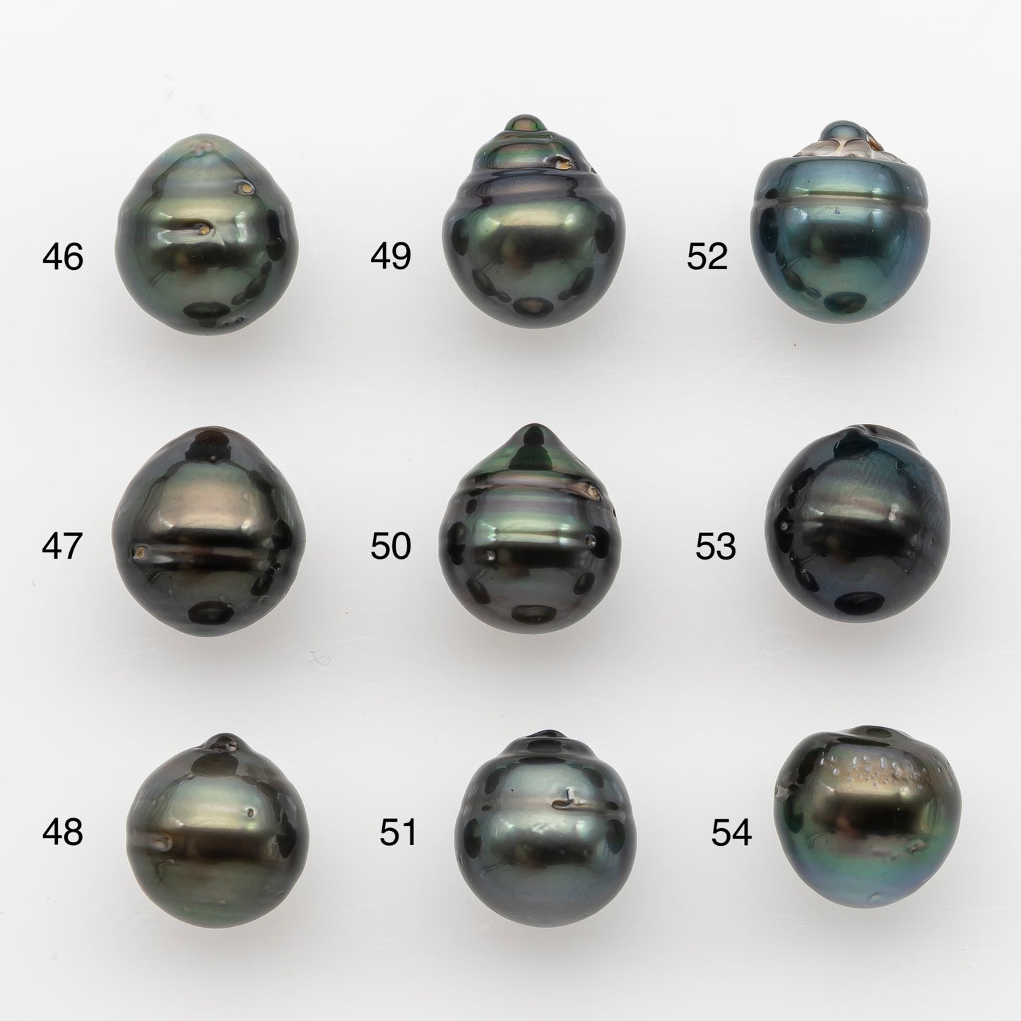 12-13mm Tahitian Pearl, Loose Undrilled with High Luster and for Jewelry Making, SKU # 2789TH
