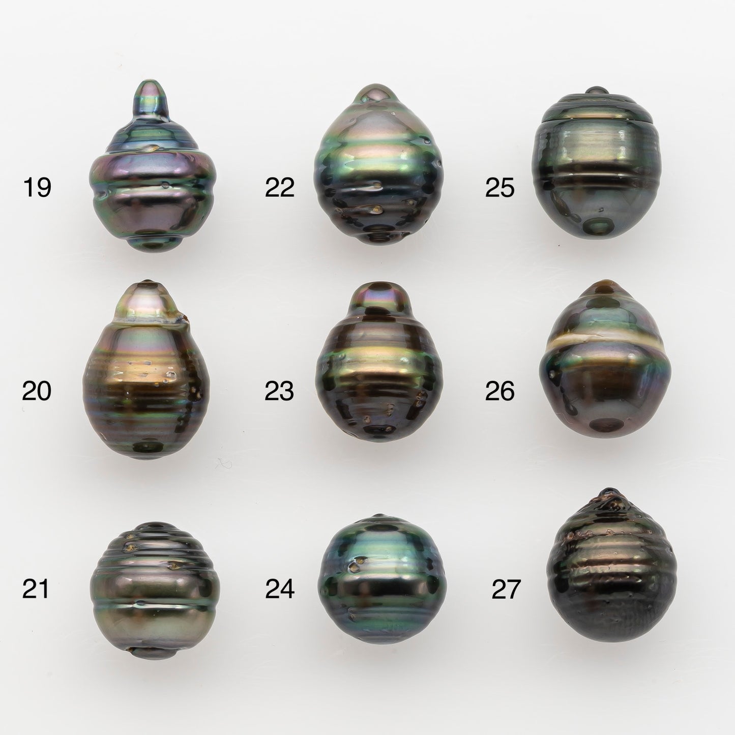 12-13mm Tahitian Pearl, Loose Undrilled with High Luster and for Jewelry Making, SKU # 2790TH