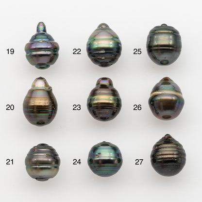 12-13mm Tahitian Pearl, Loose Undrilled with High Luster and for Jewelry Making, SKU # 2790TH