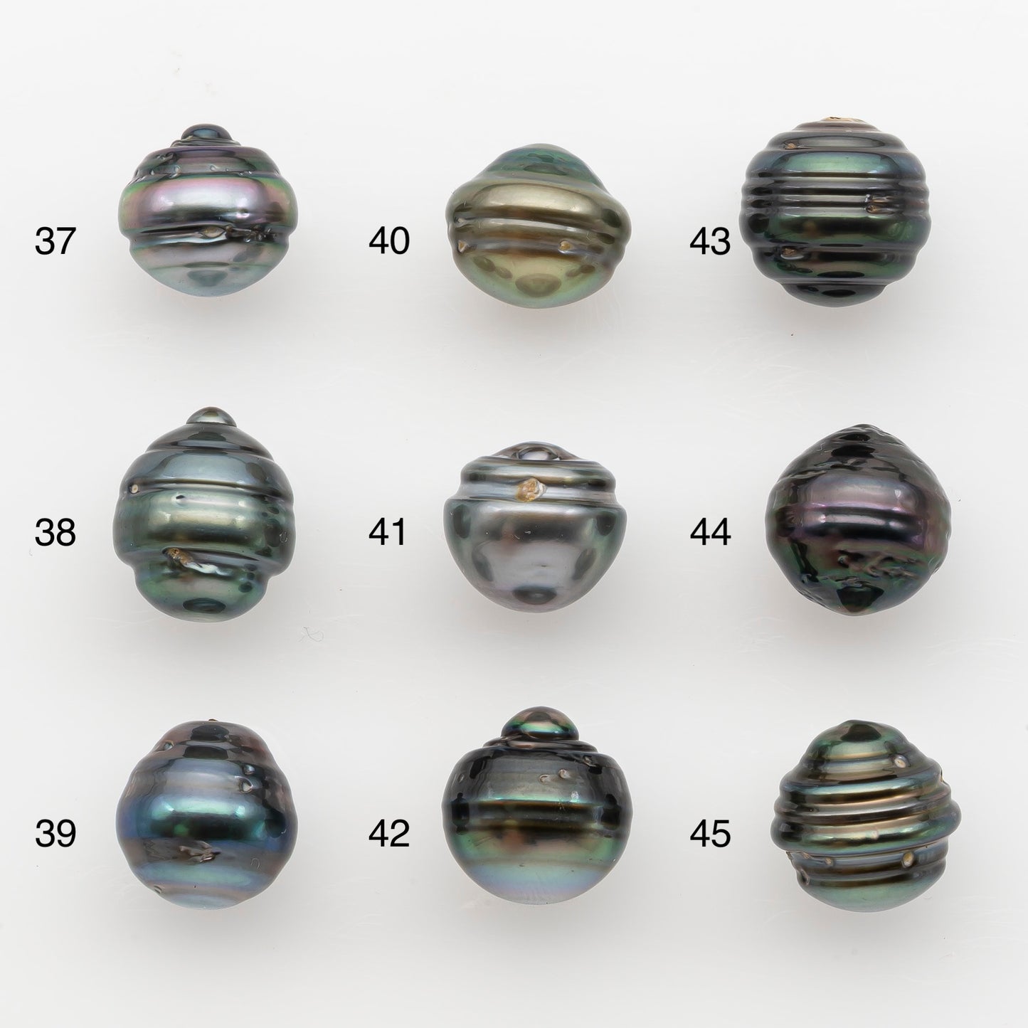 12-13mm Tahitian Pearl, Loose Undrilled with High Luster and for Jewelry Making, SKU # 2790TH