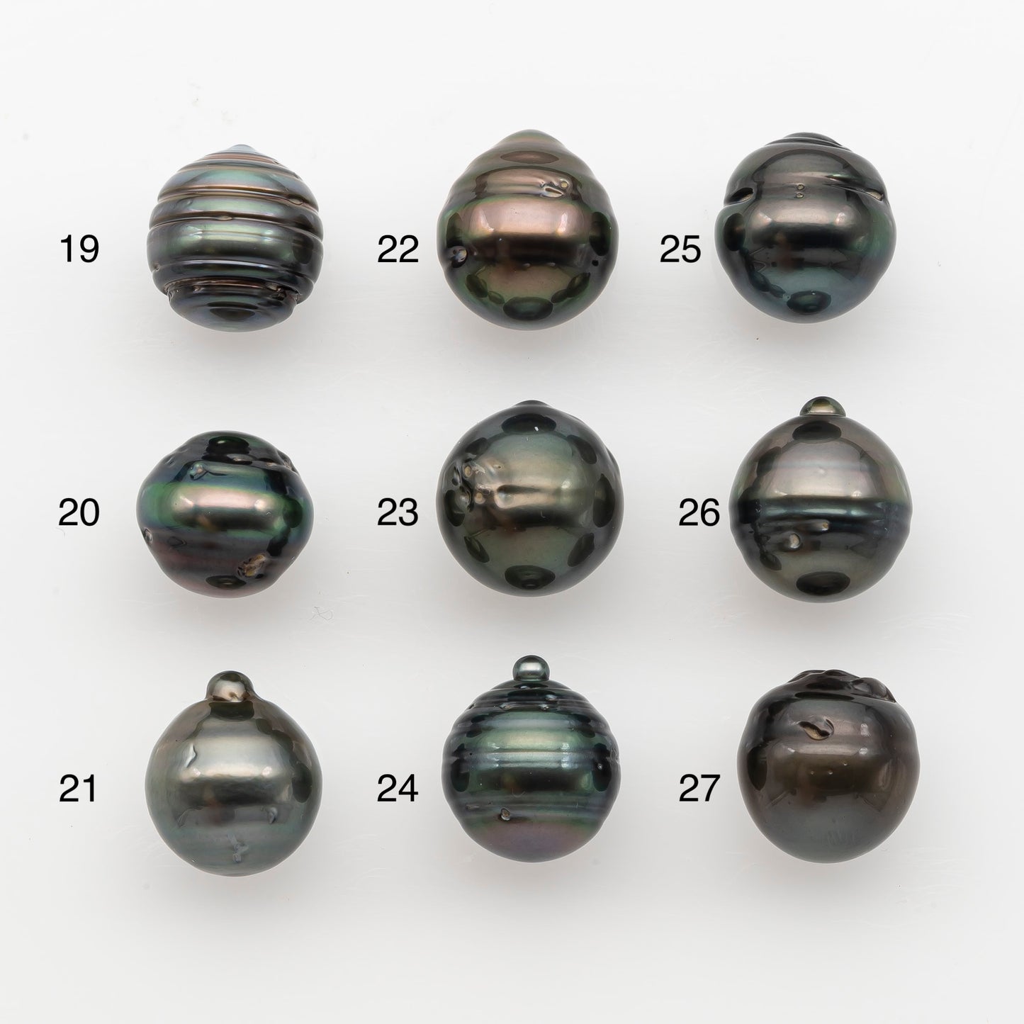 13-14mm Tahitian Pearl, Loose Undrilled with High Luster and for Jewelry Making, SKU # 2792TH