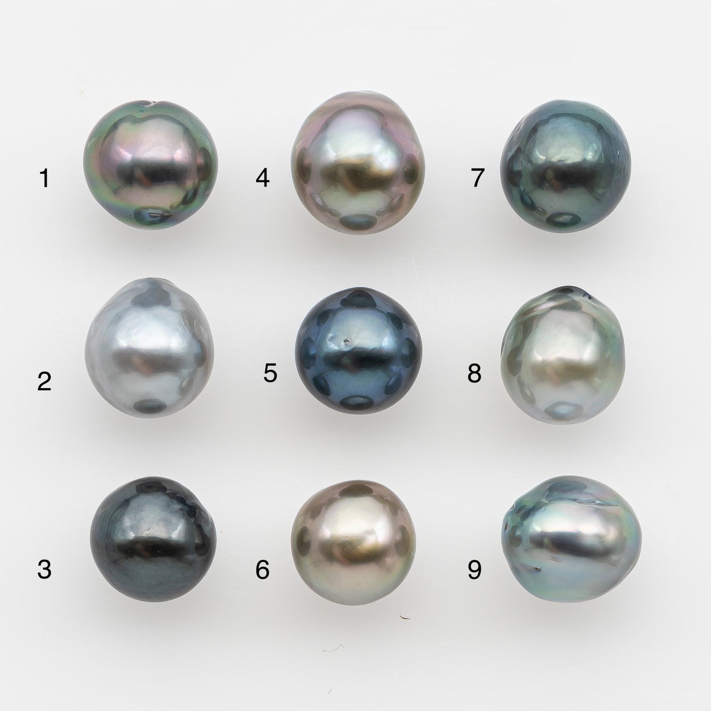 10-11mm Tahitian Pearl, Loose Undrilled with High Luster and for Jewelry Making, SKU # 2794TH