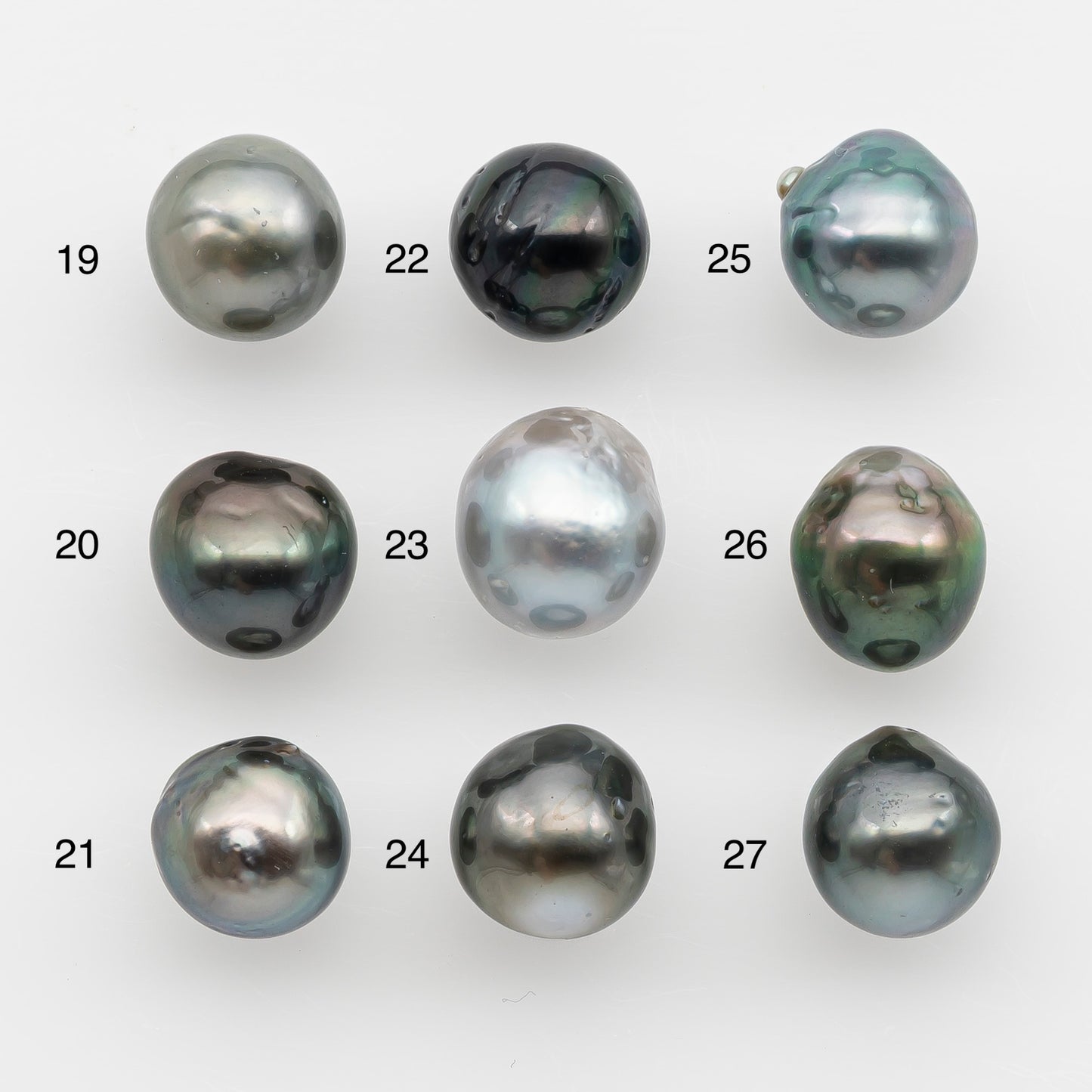 10-11mm Tahitian Pearl, Loose Undrilled with High Luster and for Jewelry Making, SKU # 2794TH