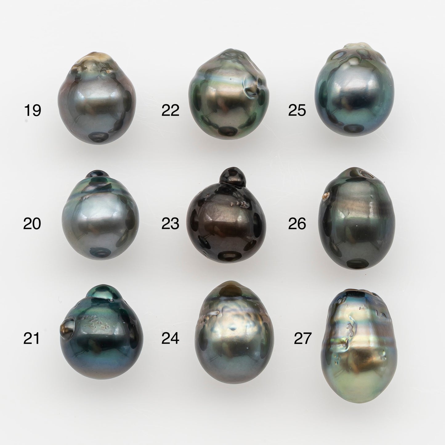 11-12mm Tahitian Pearl, Loose Undrilled with High Luster and for Jewelry Making, SKU # 2799TH
