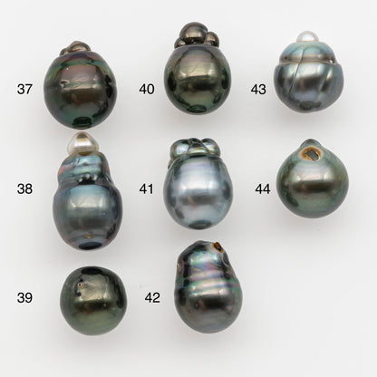 11-12mm Tahitian Pearl, Loose Undrilled with High Luster and for Jewelry Making, SKU # 2799TH