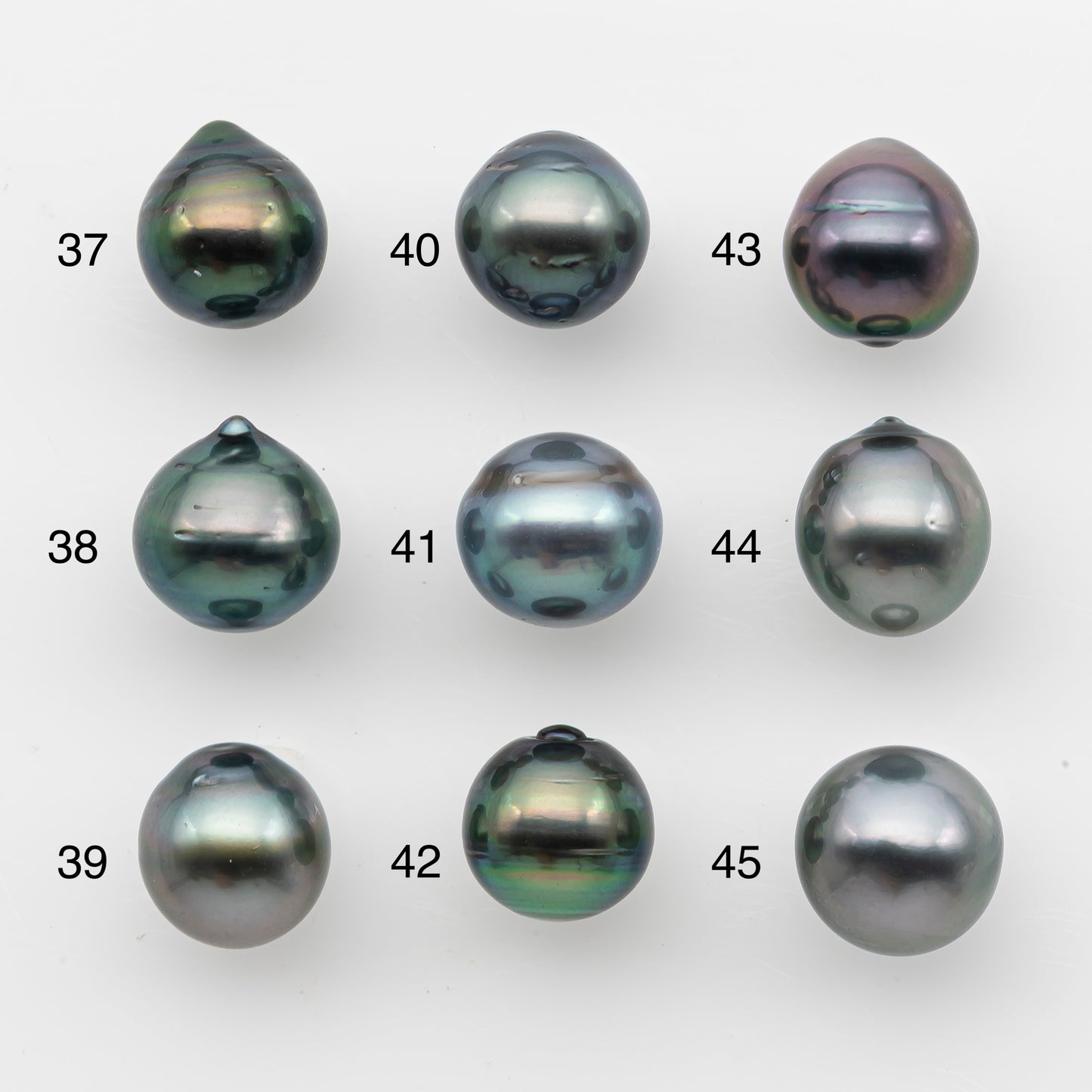 10-11mm Tahitian Pearl, Loose Undrilled with High Luster and for Jewelry Making, SKU # 2824TH