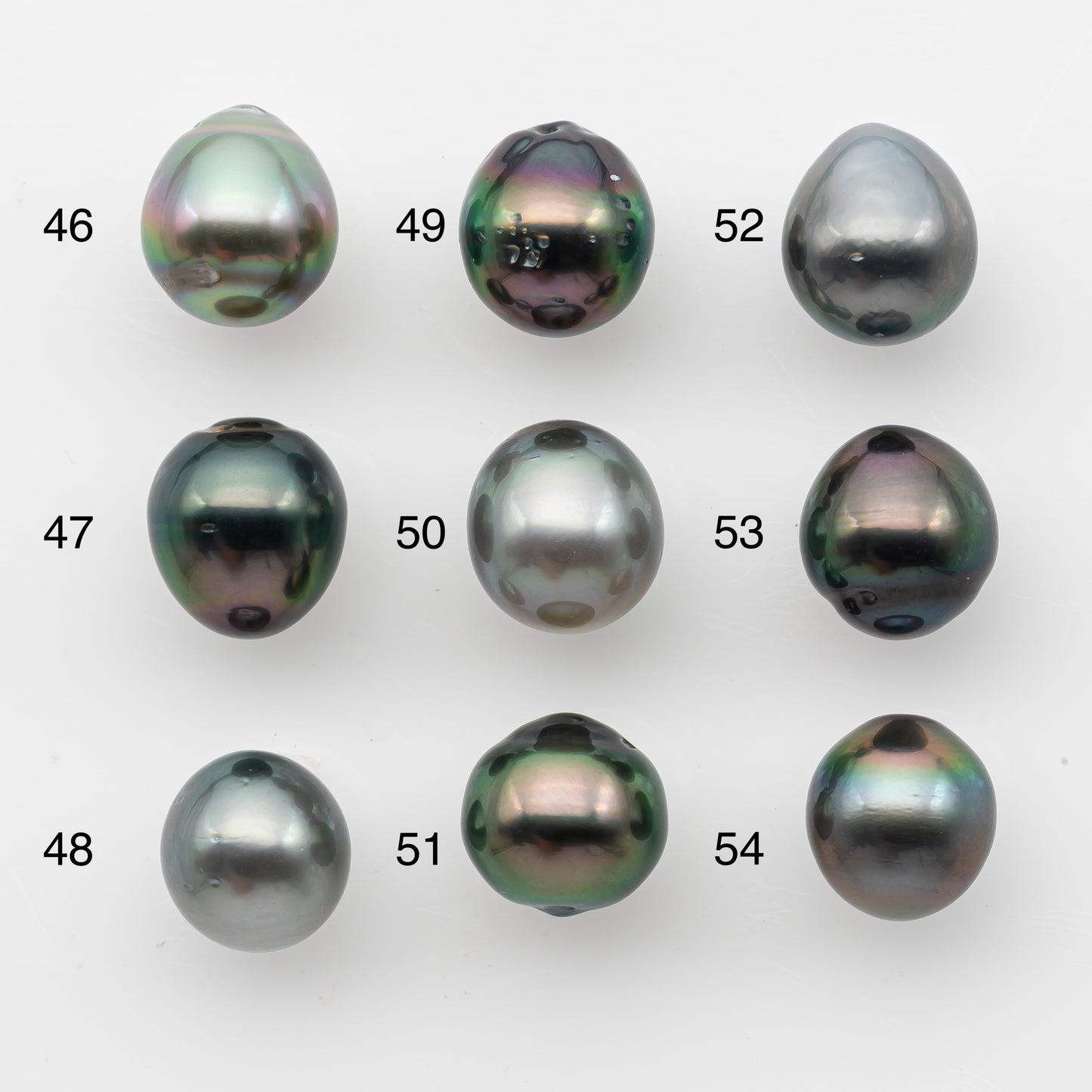 10-11mm Tahitian Pearl, Loose Undrilled with High Luster and for Jewelry Making, SKU # 2824TH