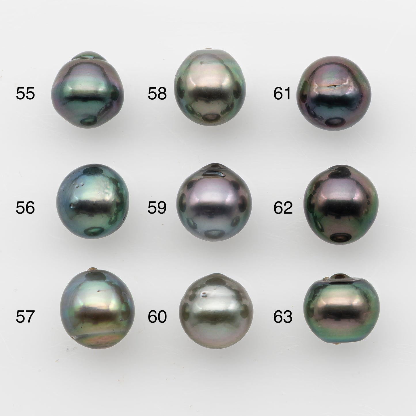 10-11mm Tahitian Pearl, Loose Undrilled with High Luster and for Jewelry Making, SKU # 2824TH