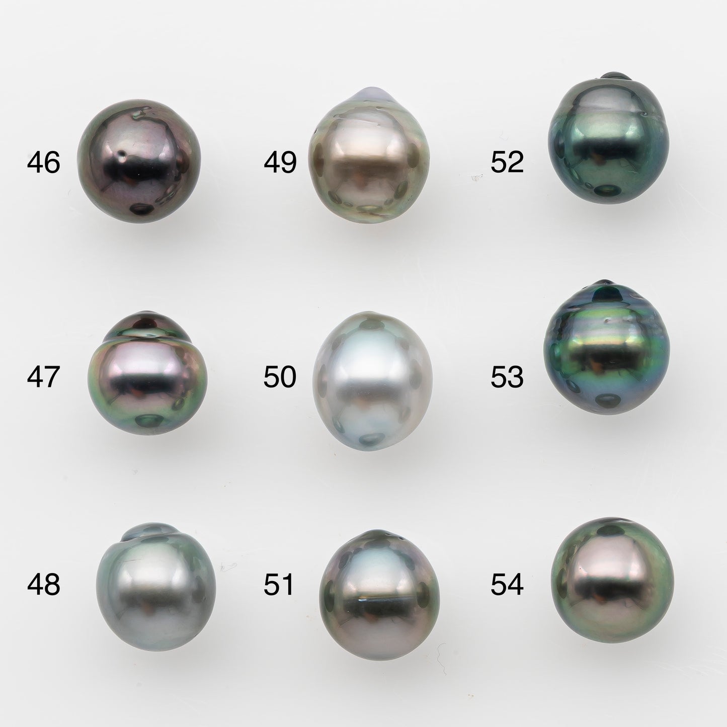 10-11mm Tahitian Pearl, Loose Undrilled with High Luster and for Jewelry Making, SKU # 2825TH