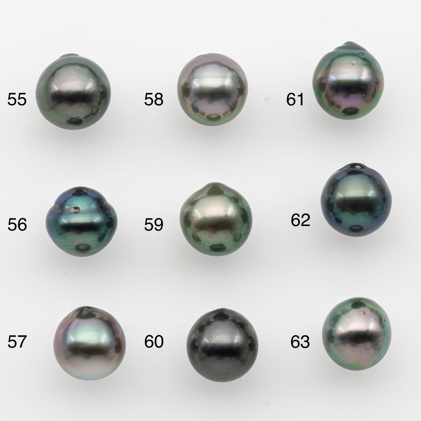 10-11mm Tahitian Pearl, Loose Undrilled with High Luster and for Jewelry Making, SKU # 2825TH
