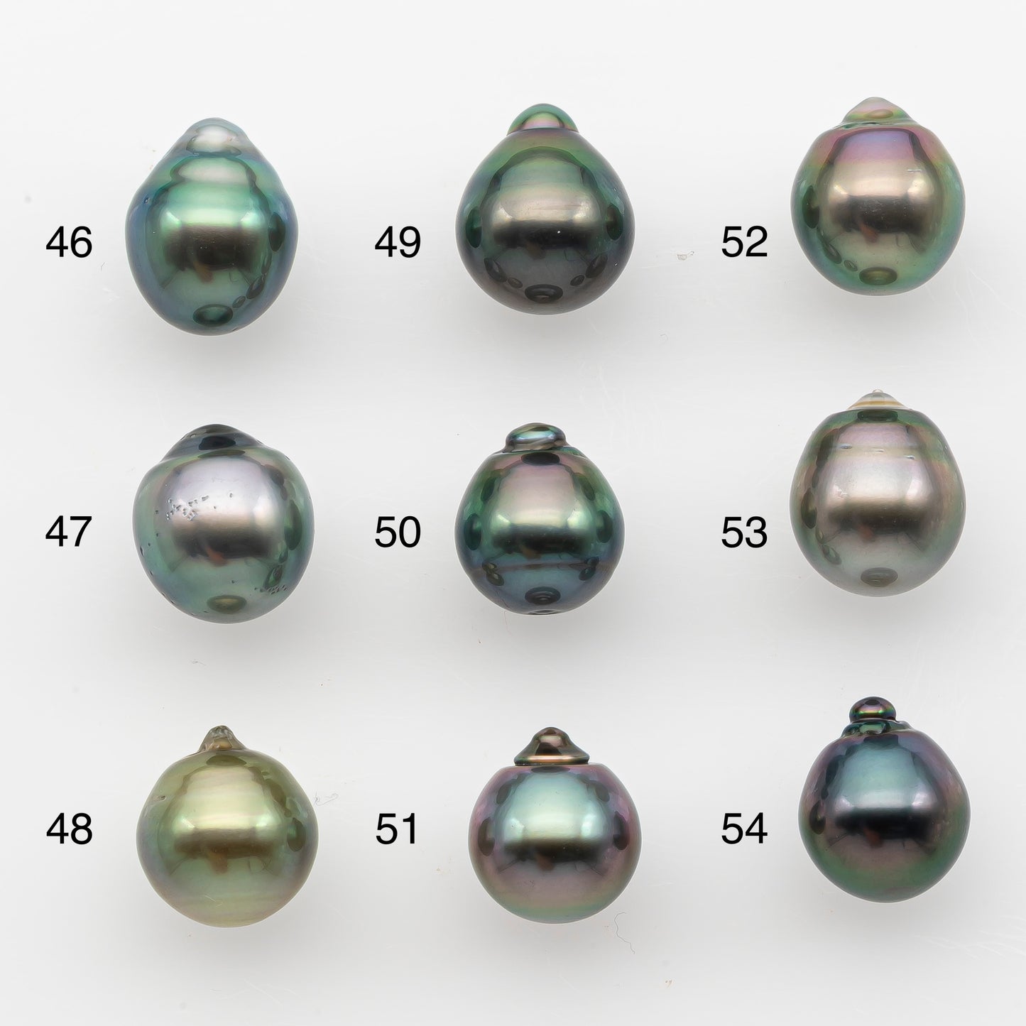 10-11mm Tahitian Pearl, Loose Undrilled with High Luster and for Jewelry Making, SKU # 2826TH