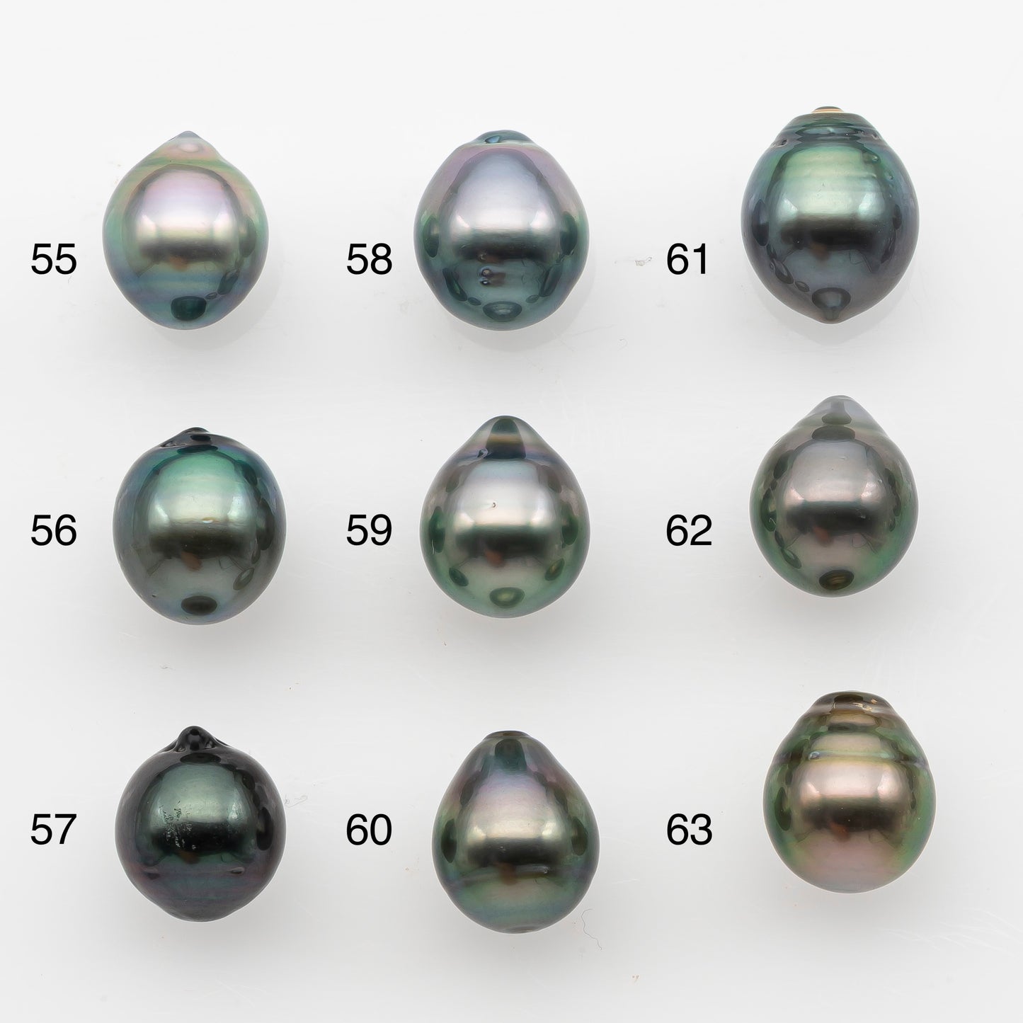 10-11mm Tahitian Pearl, Loose Undrilled with High Luster and for Jewelry Making, SKU # 2826TH