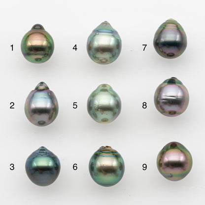10-11mm Tahitian Pearl, Loose Undrilled with High Luster and for Jewelry Making, SKU # 2827TH