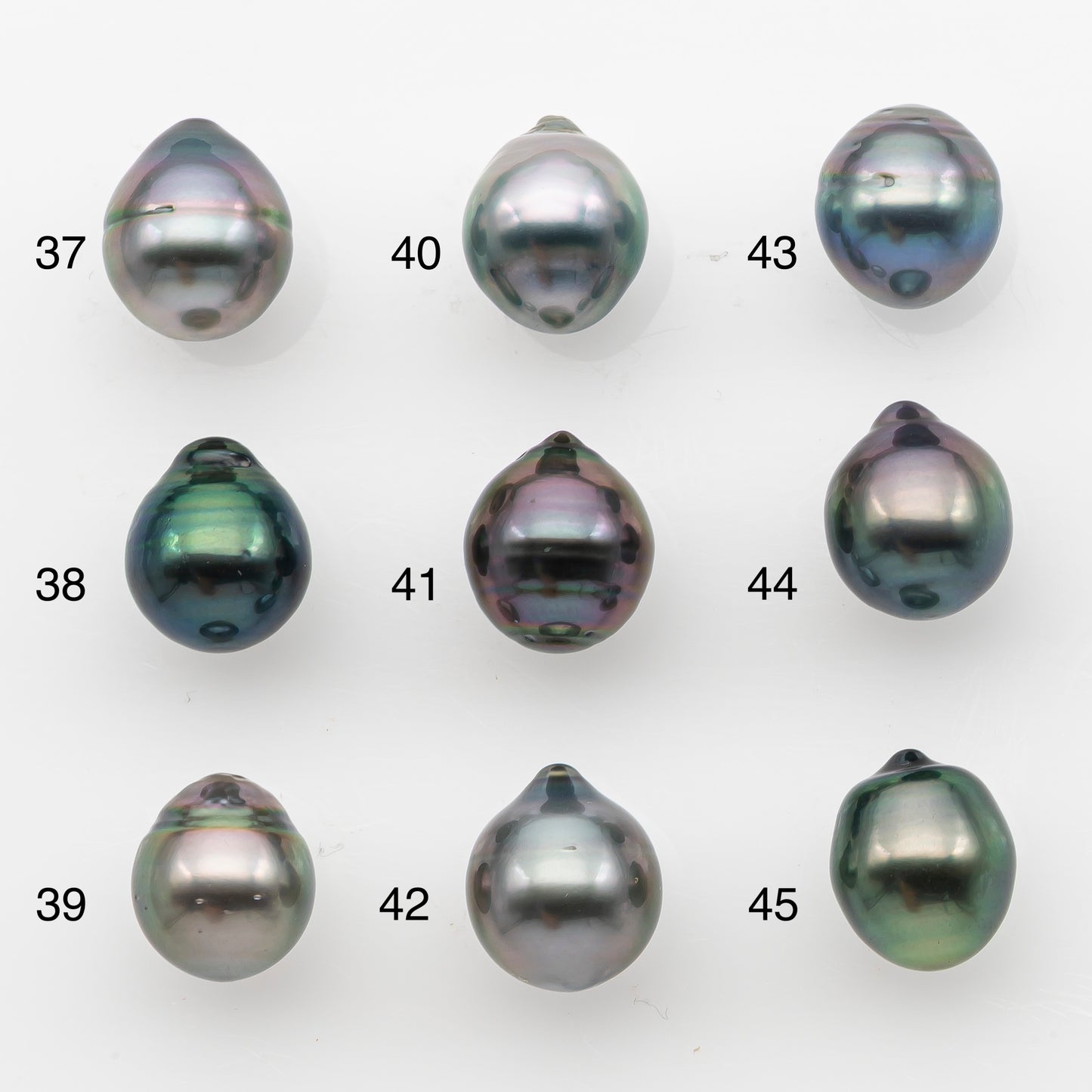 10-11mm Tahitian Pearl, Loose Undrilled with High Luster and for Jewelry Making, SKU # 2827TH