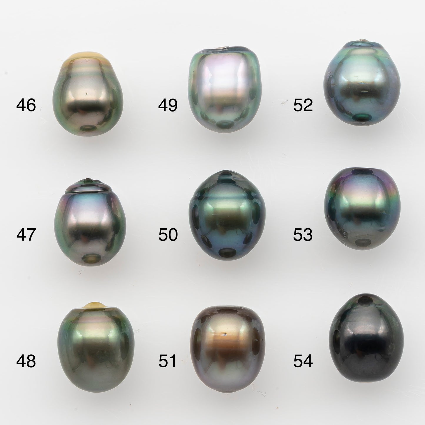 10-11mm Tahitian Pearl, Loose Undrilled with High Luster and for Jewelry Making, SKU # 2827TH