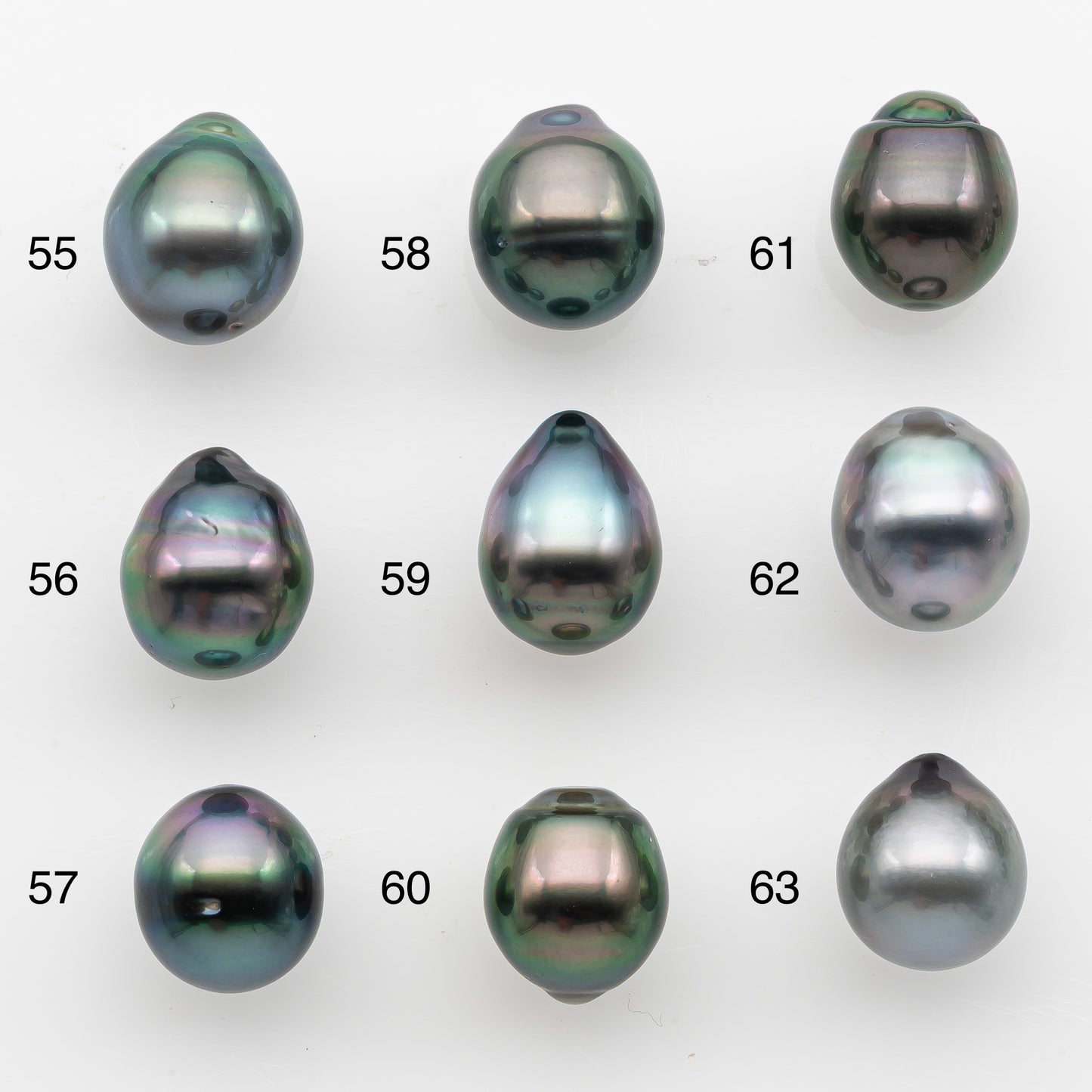 10-11mm Tahitian Pearl, Loose Undrilled with High Luster and for Jewelry Making, SKU # 2827TH