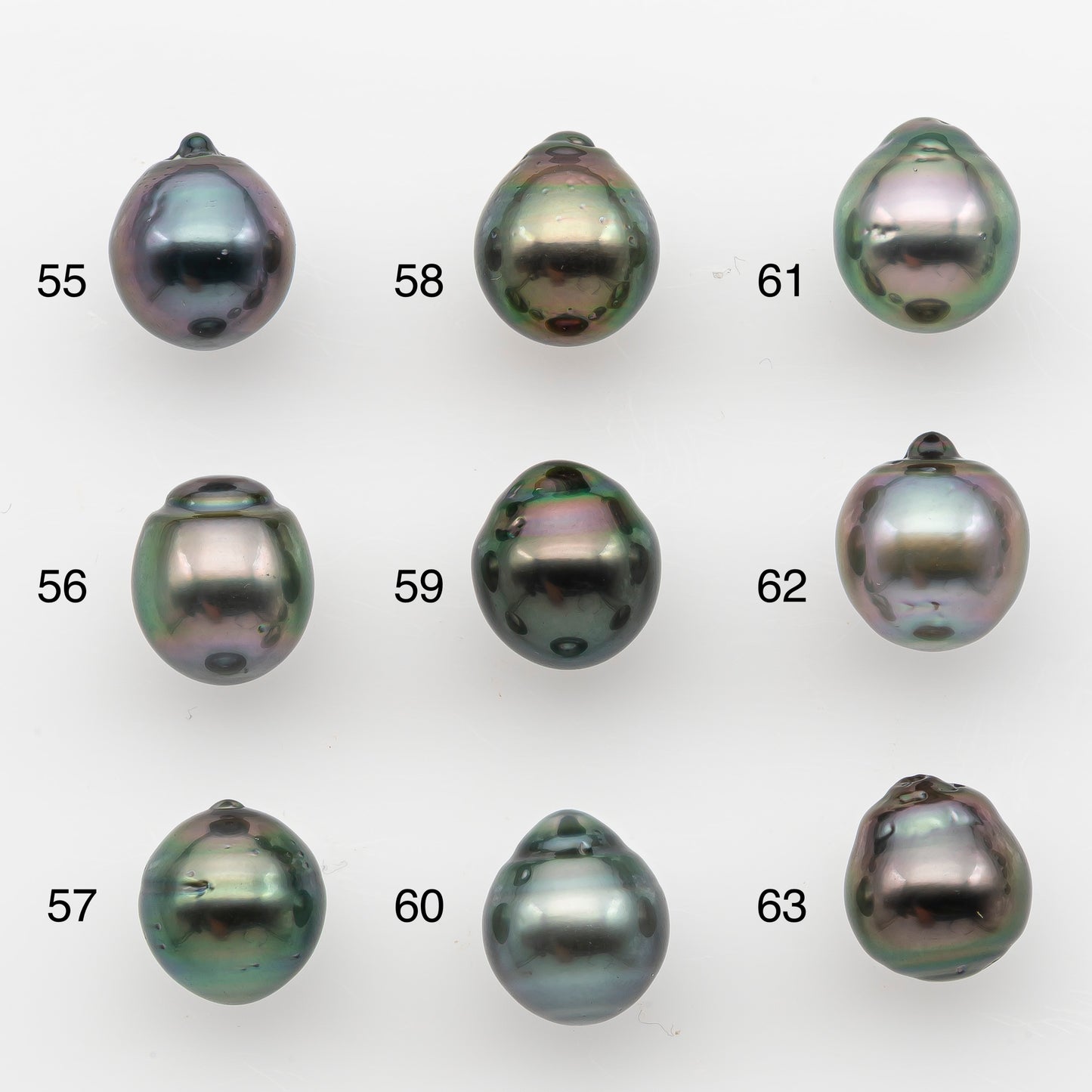 10-11mm Tahitian Pearl, Loose Undrilled with High Luster and for Jewelry Making, SKU # 2828TH