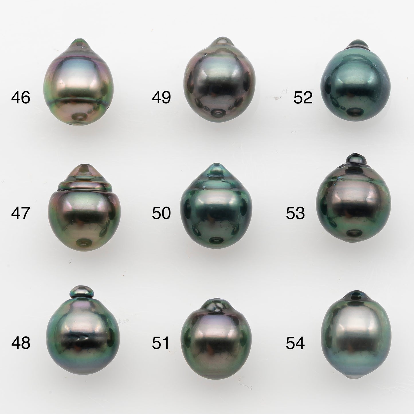 10-11mm Tahitian Pearl, Loose Undrilled with High Luster and for Jewelry Making, SKU # 2829TH