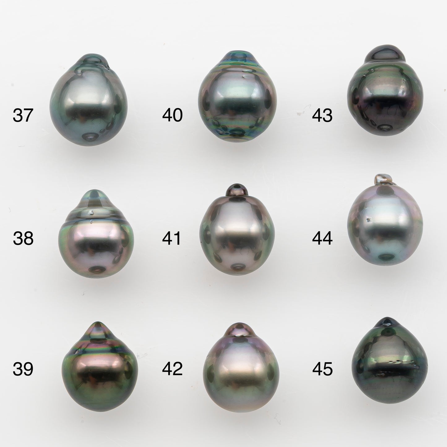 10-11mm Tahitian Pearl, Loose Undrilled with High Luster and for Jewelry Making, SKU # 2830TH