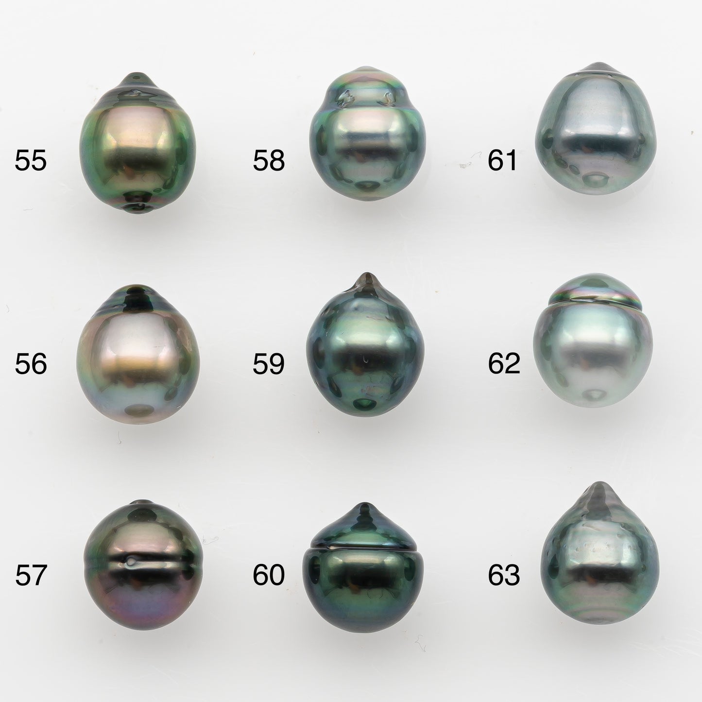 10-11mm Tahitian Pearl, Loose Undrilled with High Luster and for Jewelry Making, SKU # 2830TH