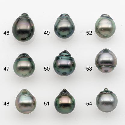 10-11mm Tahitian Pearl, Loose Undrilled with High Luster and for Jewelry Making, SKU # 2831TH