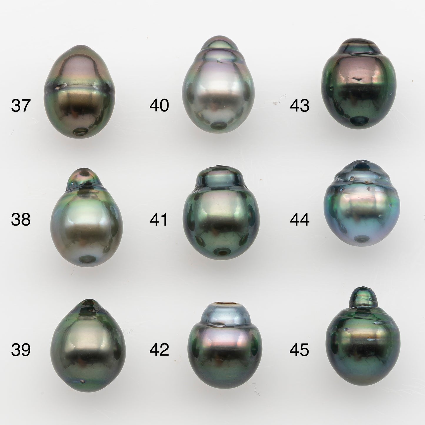 10-11mm Tahitian Pearl, Loose Undrilled with High Luster and for Jewelry Making, SKU # 2832TH