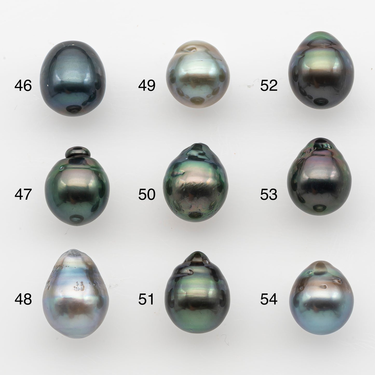 10-11mm Tahitian Pearl, Loose Undrilled with High Luster and for Jewelry Making, SKU # 2832TH