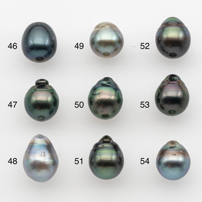 10-11mm Tahitian Pearl, Loose Undrilled with High Luster and for Jewelry Making, SKU # 2832TH