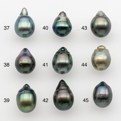 10-11mm Tahitian Pearl, Loose Undrilled with High Luster and for Jewelry Making, SKU # 2833TH