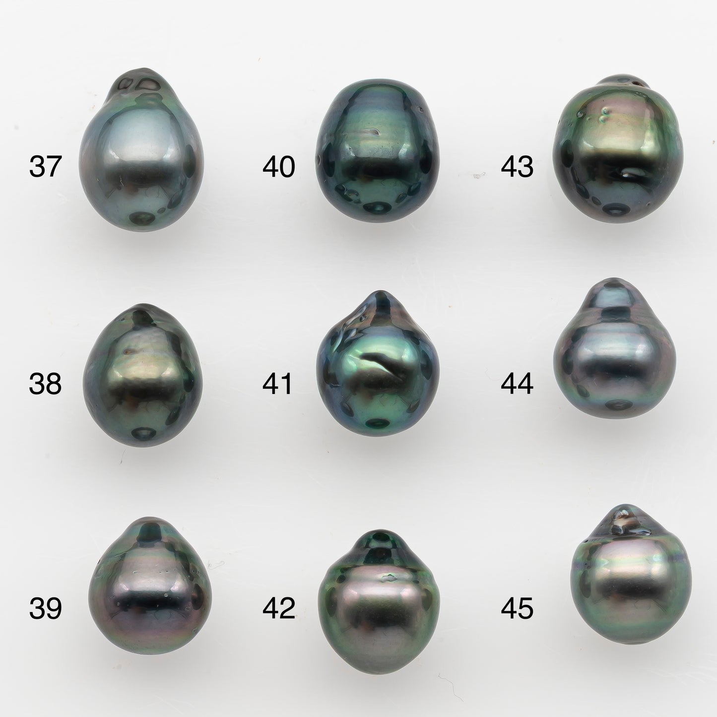 10-11mm Tahitian Pearl, Loose Undrilled with High Luster and for Jewelry Making, SKU # 2834TH