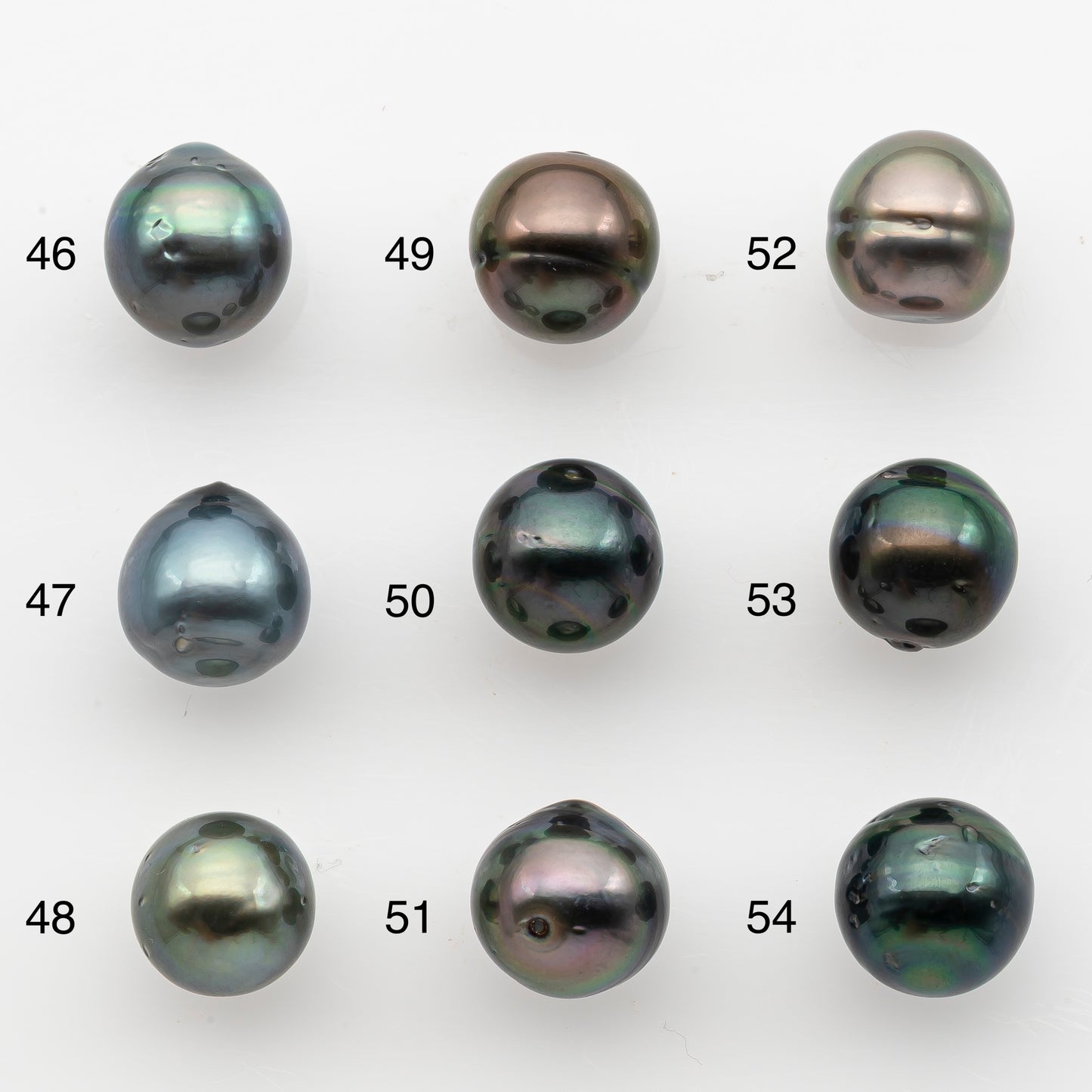 10-11mm Tahitian Pearl, Loose Undrilled with High Luster and for Jewelry Making, SKU # 2834TH