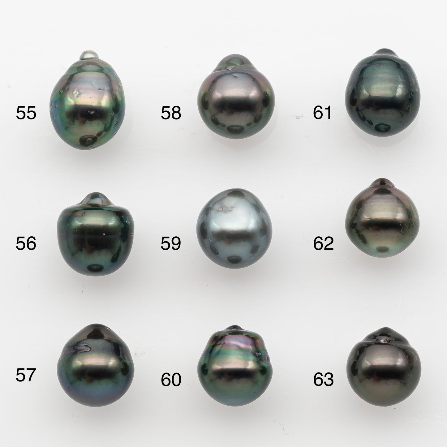 10-11mm Tahitian Pearl, Loose Undrilled with High Luster and for Jewelry Making, SKU # 2834TH