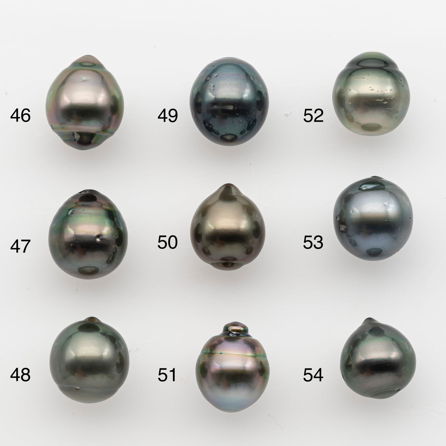 10-11mm Tahitian Pearl, Loose Undrilled with High Luster and for Jewelry Making, SKU # 2835TH