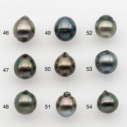 10-11mm Tahitian Pearl, Loose Undrilled with High Luster and for Jewelry Making, SKU # 2835TH