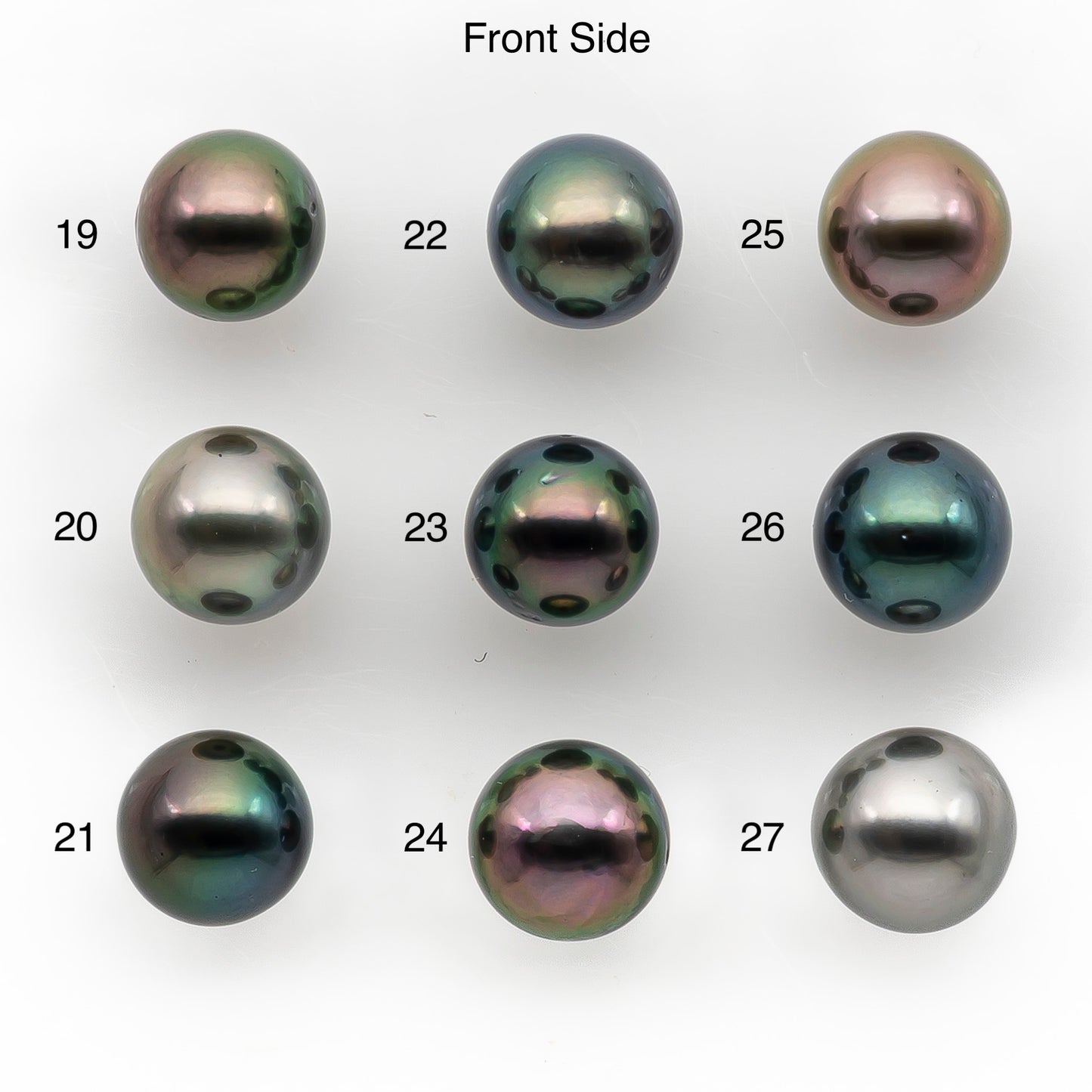 9-10mm Tahitian Pearl, Loose Undrilled with High Luster and for Jewelry Making, SKU # 2882TH