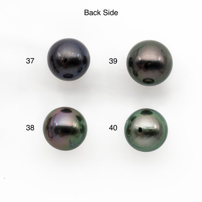 9-10mm Tahitian Pearl, Loose Undrilled with High Luster and for Jewelry Making, SKU # 2882TH