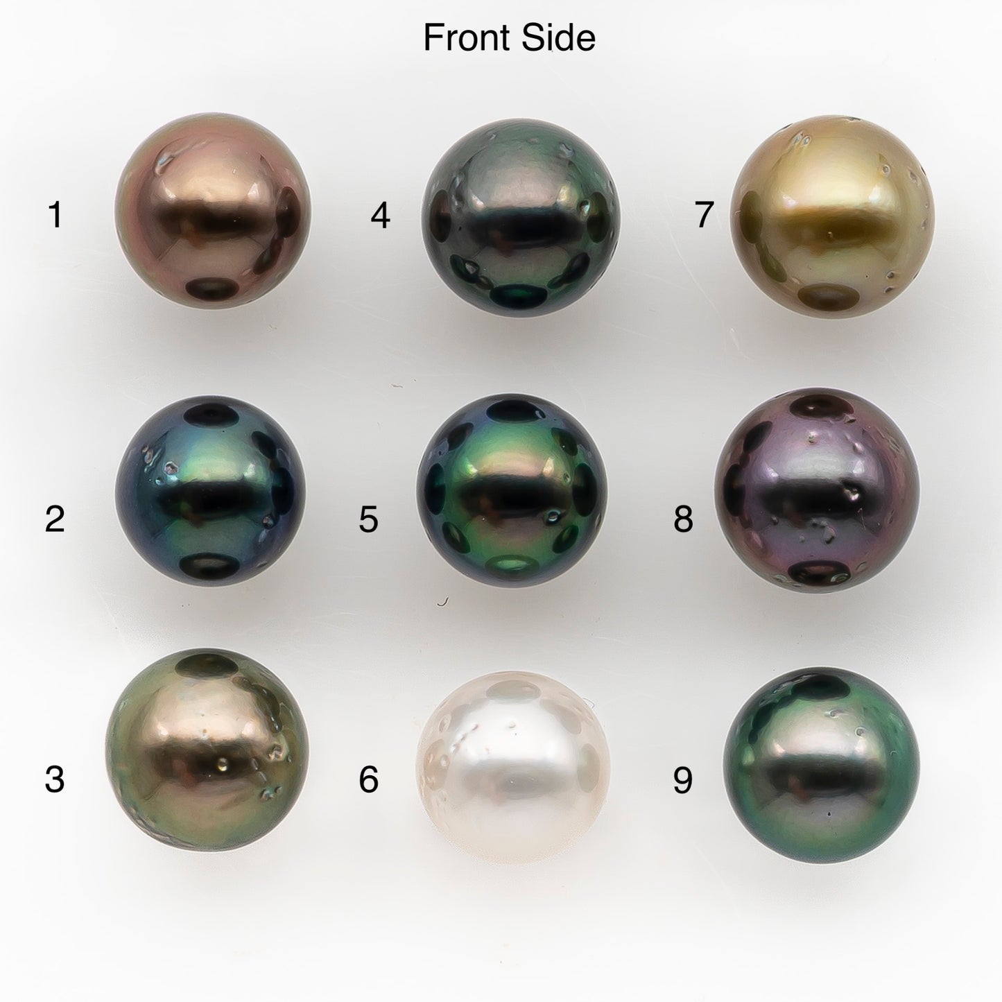 10-11mm Tahitian Pearl, Loose Undrilled with High Luster and for Jewelry Making, SKU # 2883TH