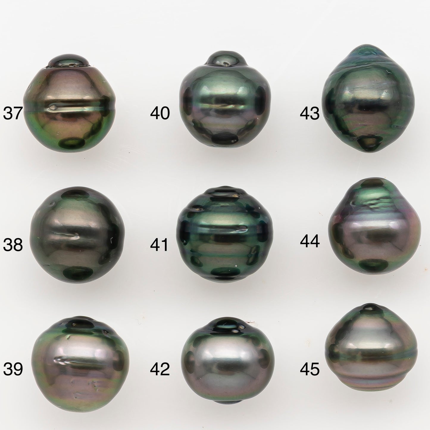 11-12mm Tahitian Pearl Natural Color with Minor Blemishes, Loose Undrilled for Jewelry Making, SKU # 3349H