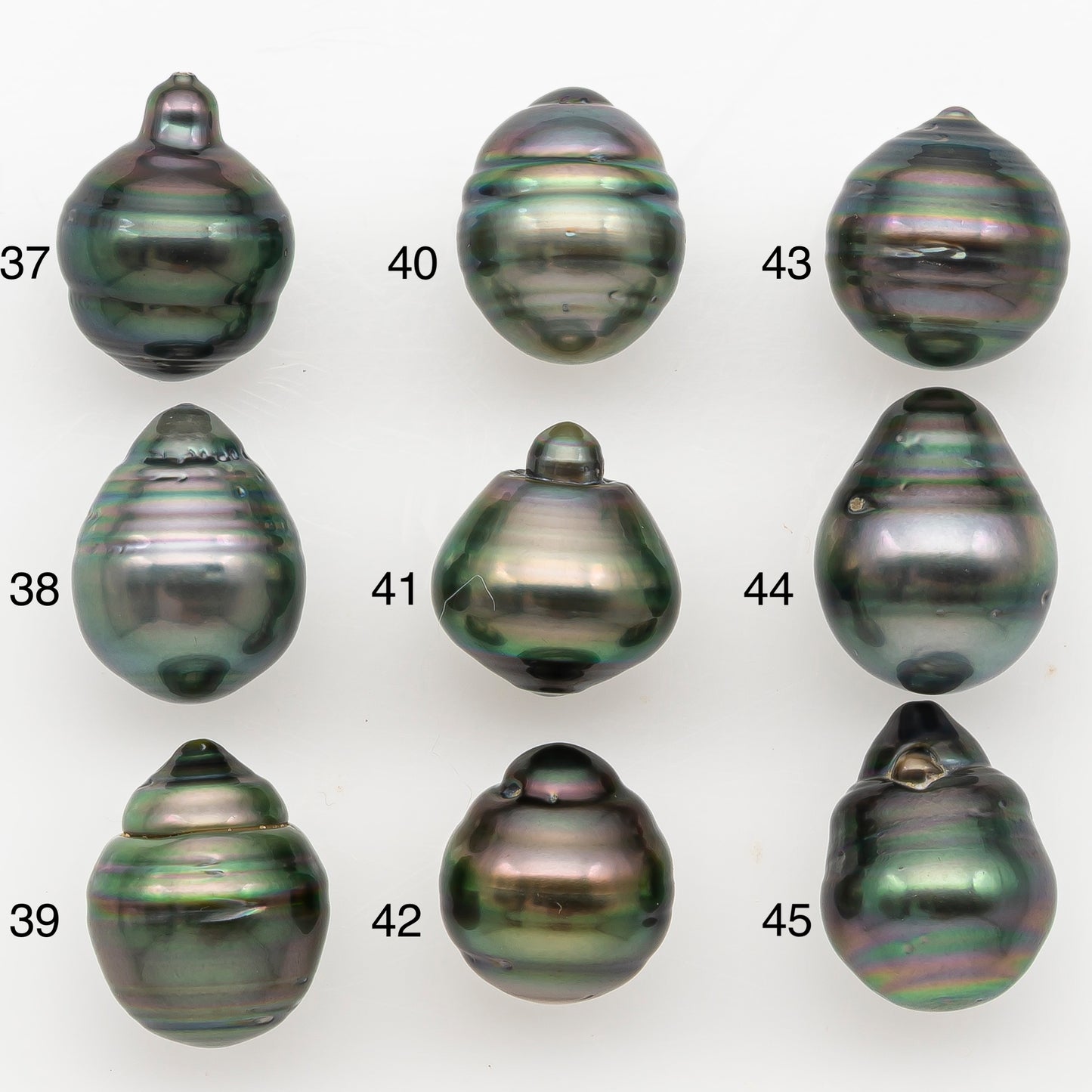 11-12mm Tahitian Pearl Natural Color with Minor Blemishes, Loose Undrilled for Jewelry Making, SKU # 3350H